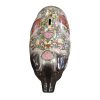 Large Ceramic Piggy Bank In The Chinese Famille Rose Design. SOLD.