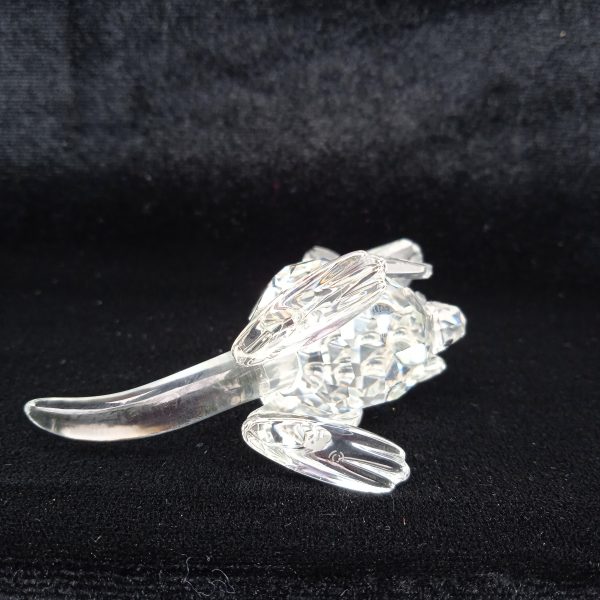 Swarovski Silver Crystal 181756 "Endangered Species" Mother Kangaroo With Baby. SOLD.