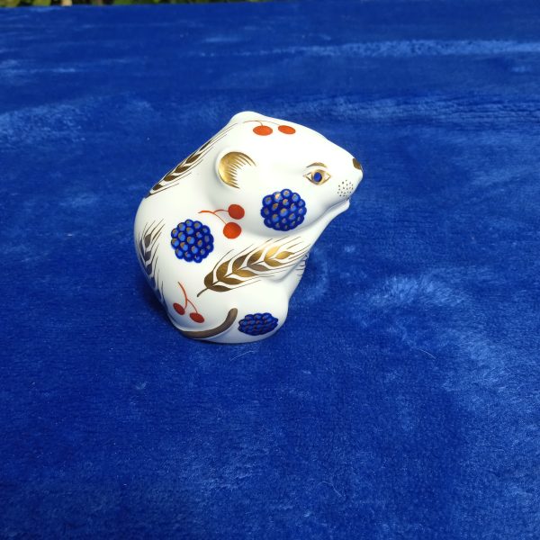 A Royal Crown Derby "Harvest Mouse" Paperweight. SOLD.