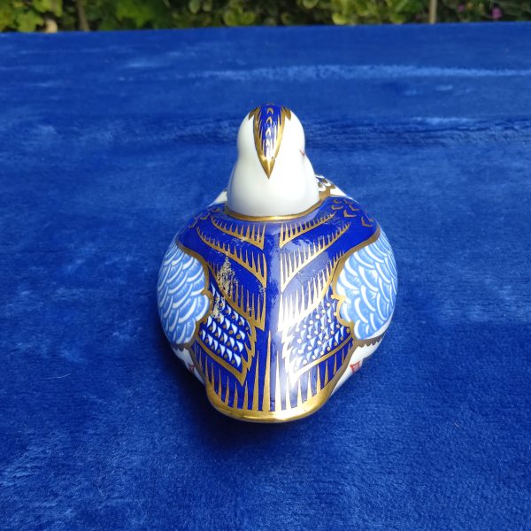A Royal Crown Derby "Duck" Paperweight, Gold Stopper. SOLD.