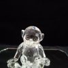 Swarovski Crystal Retired "African Wildlife" Chimp 221625. Boxed. SOLD.
