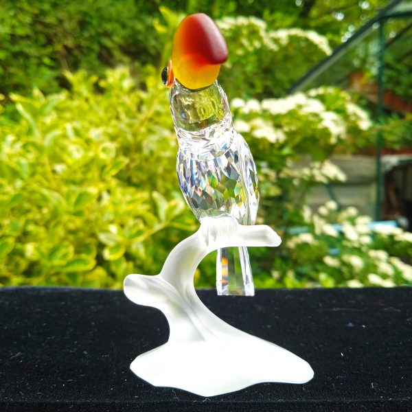 Swarovski Silver Crystal Retired "Feathered Friends" Toucan No 234311 Boxed. SOLD