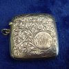Silver Vesta Case. Hallmarked Birmingham 1946. SOLD.