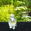 Swarovski Silver Crystal Retired No 261925 "Rare Encounters" Grizzly Bear Boxed. SOLD