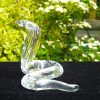 Swarovski Silver Crystal 243979 Retired "African Wildlife" Cobra. Boxed. SOLD.
