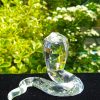Swarovski Silver Crystal 243979 Retired "African Wildlife" Cobra. Boxed. SOLD.