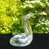 Swarovski Silver Crystal 243979 Retired "African Wildlife" Cobra. Boxed. SOLD.