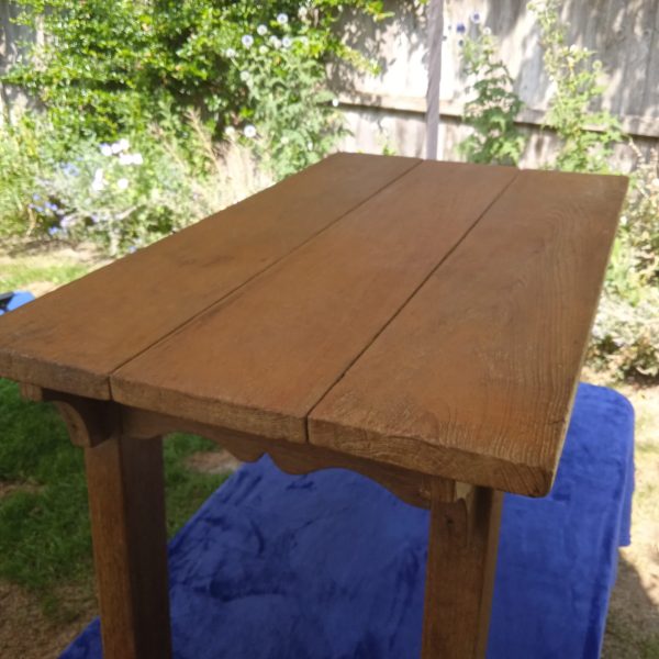 Vintage Oak Rustic Table. SOLD.
