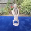 Vintage African Hand Carved Soapstone Figurine.