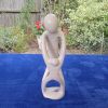 Vintage African Hand Carved Soapstone Figurine.