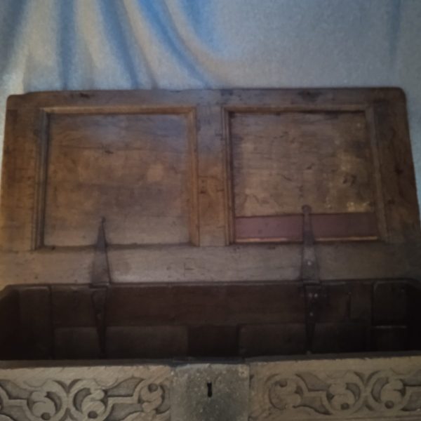18th Century Oak Coffer. SOLD.