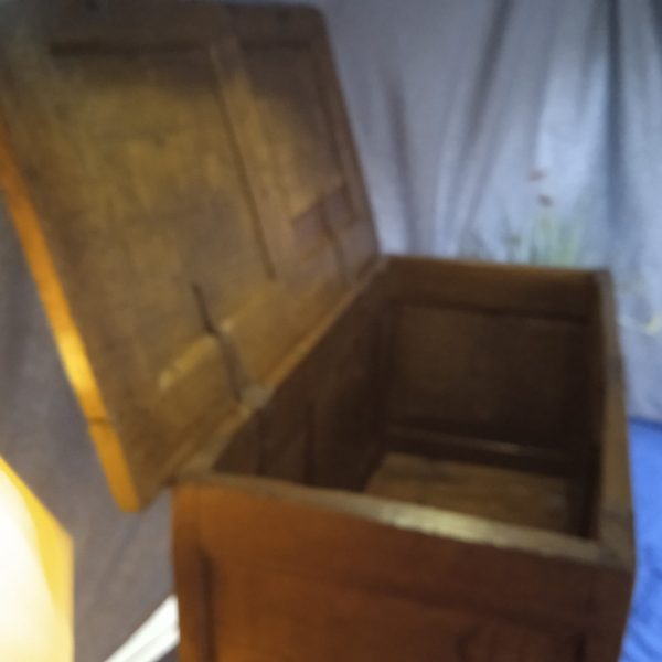 18th Century Oak Coffer. SOLD.