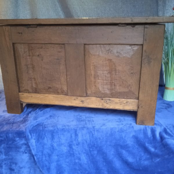 18th Century Oak Coffer. SOLD.