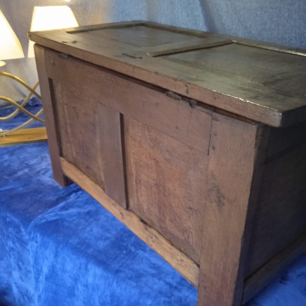 18th Century Oak Coffer. SOLD.
