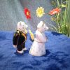 Royal Crown Derby Bride & Groom Tear Bears Boxed. SOLD
