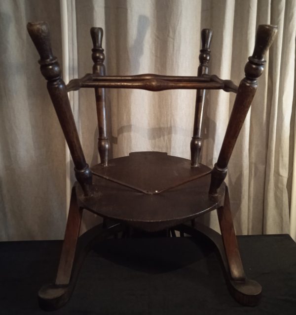 Antique 19th Century Oak" Goldsmiths Style" Windsor Stick Back Chair. C1830/50. SOLD.